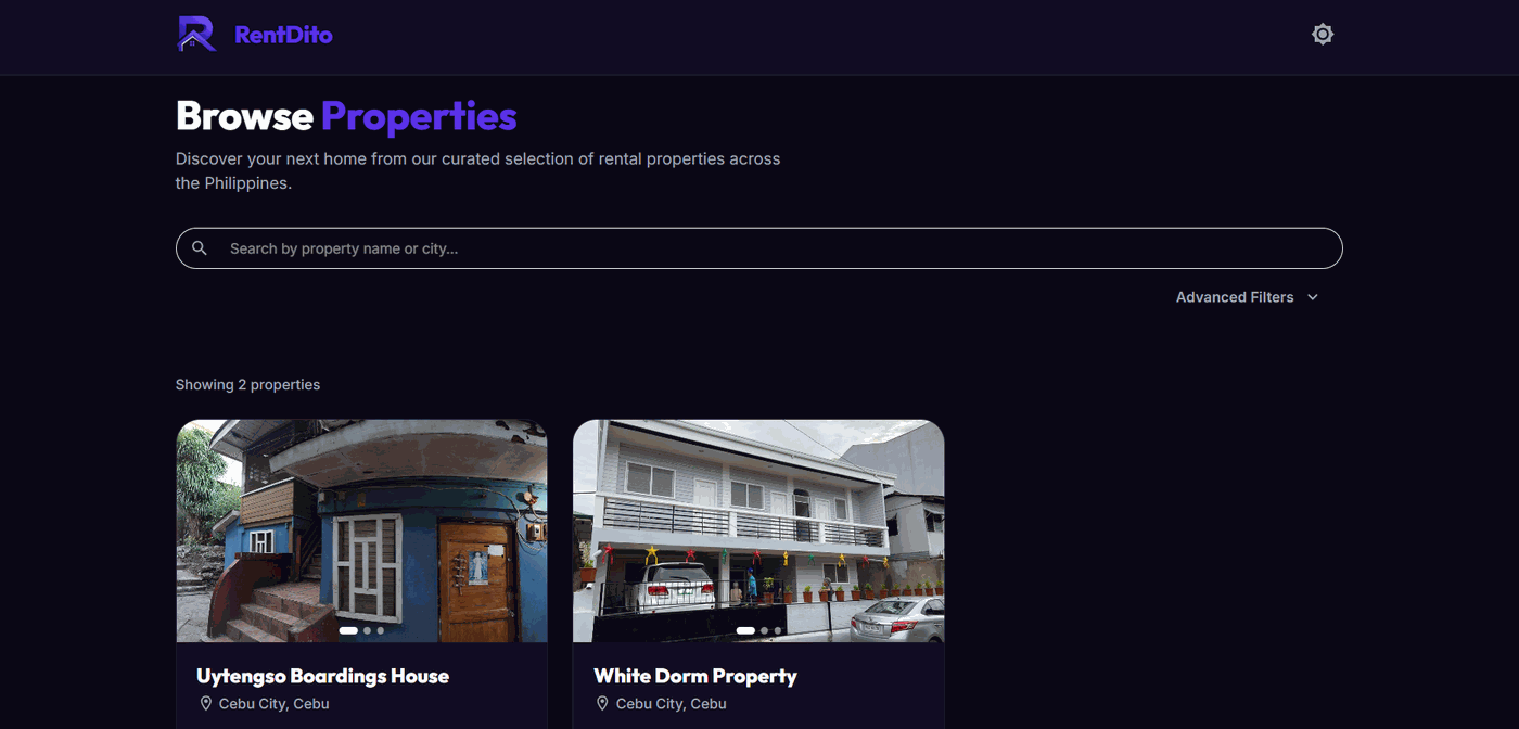 Listings Browser