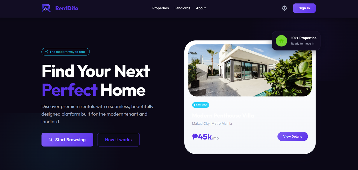 Marketing Landing Page