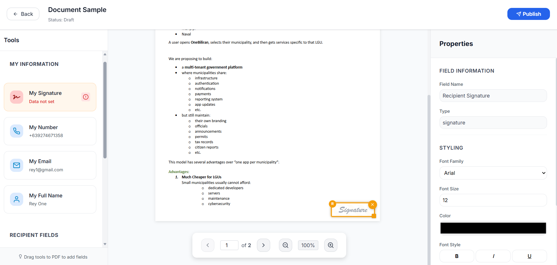 Document Editor